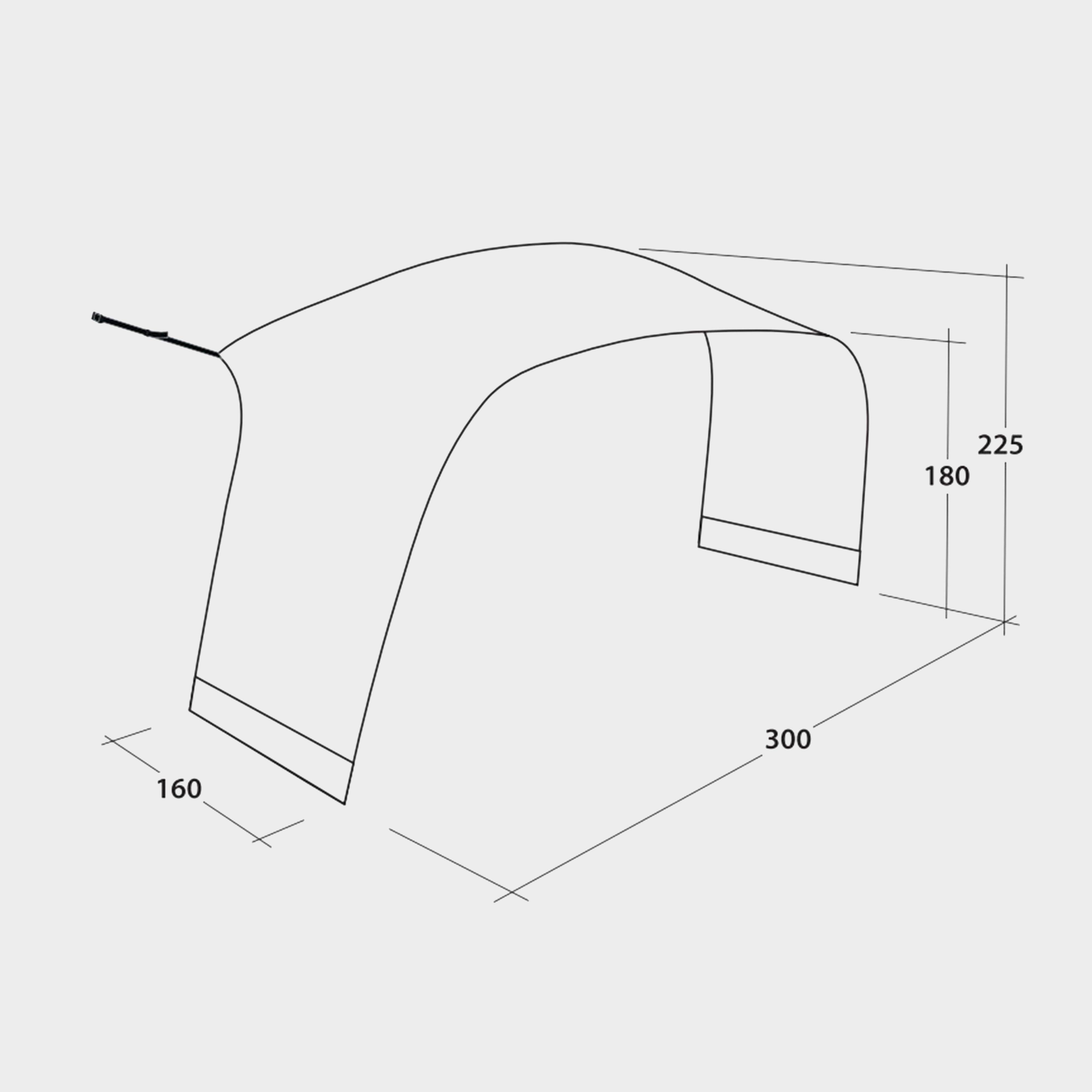 Lounge Tent Connector - L