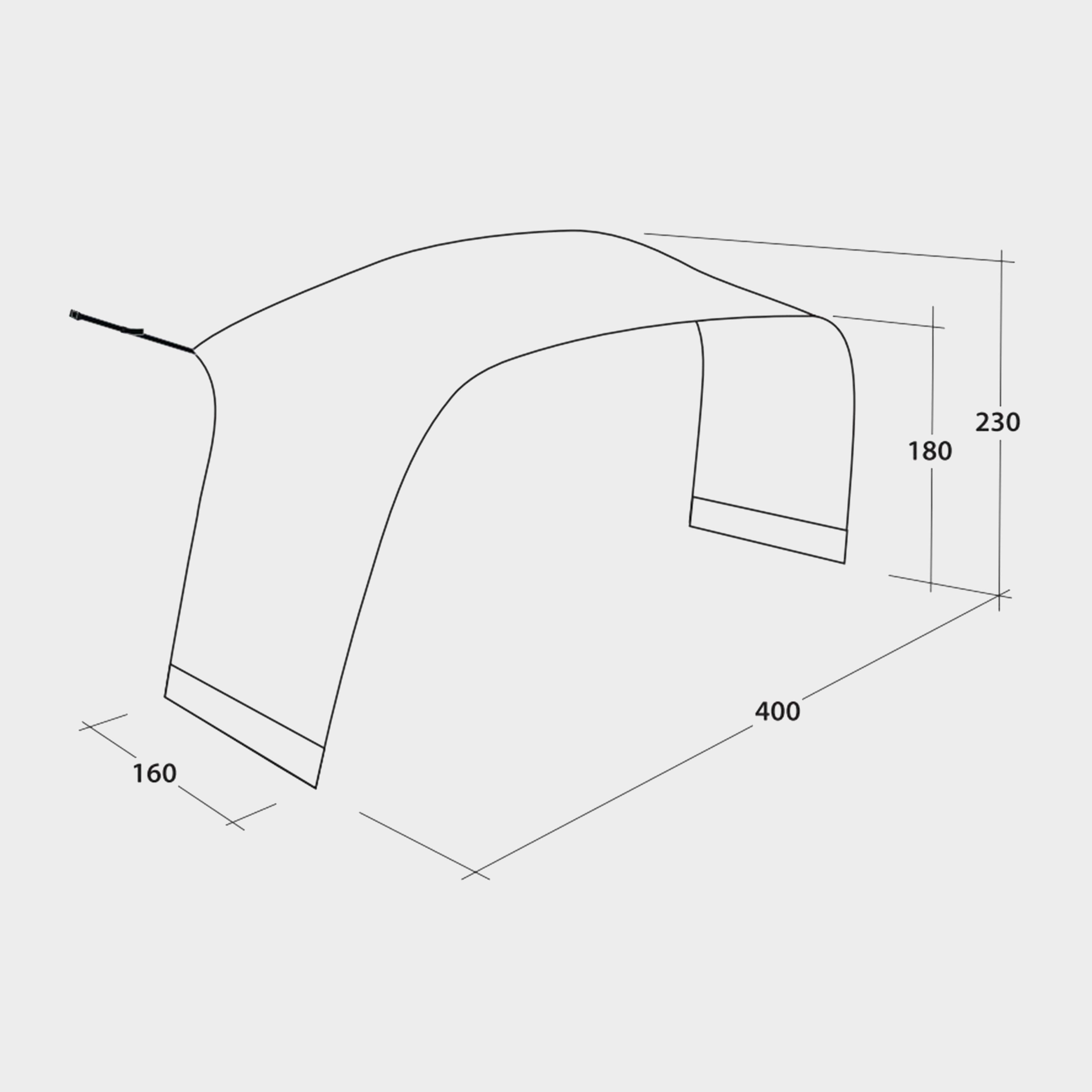 Lounge Tent Connector - L