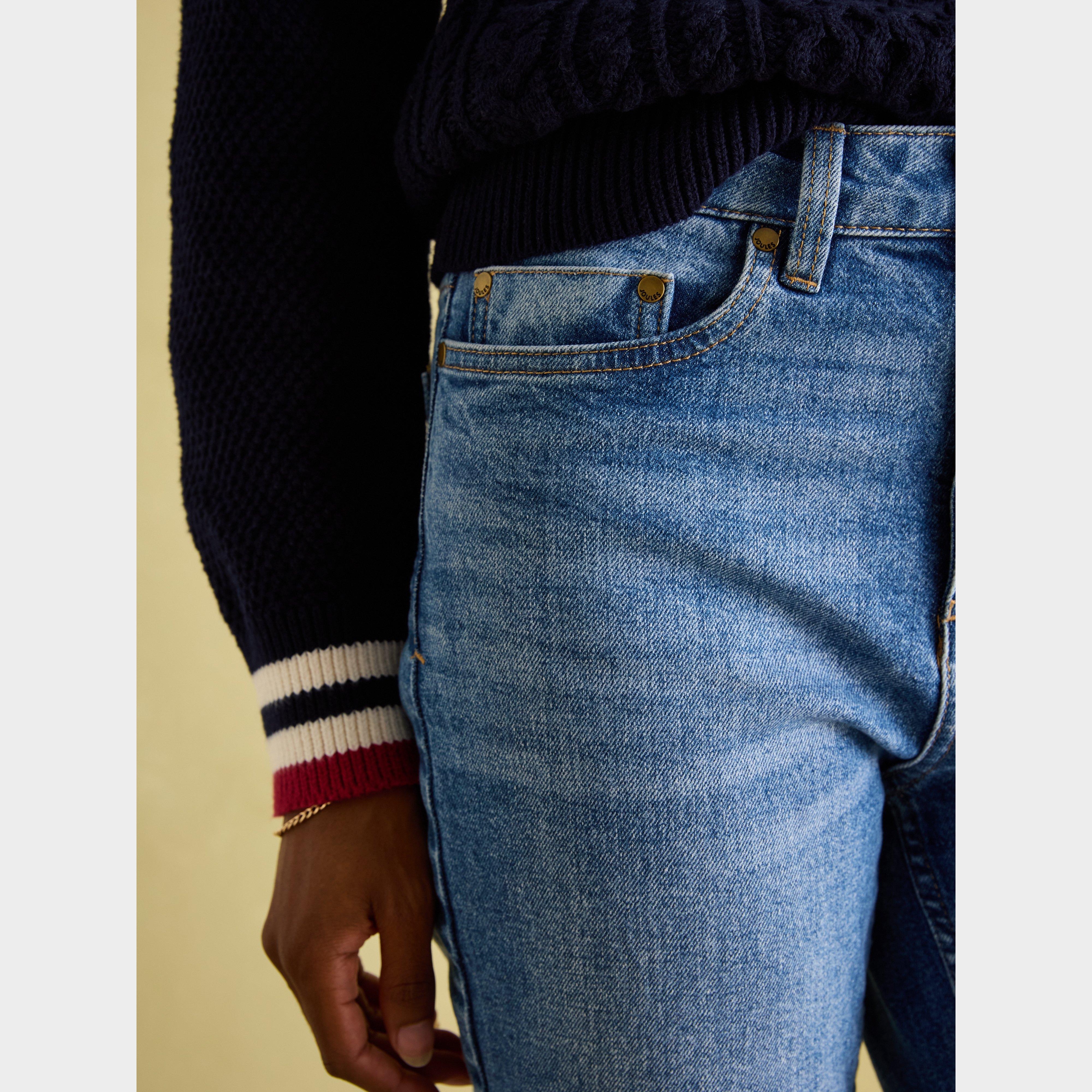 Womens Slim Straight Jeans