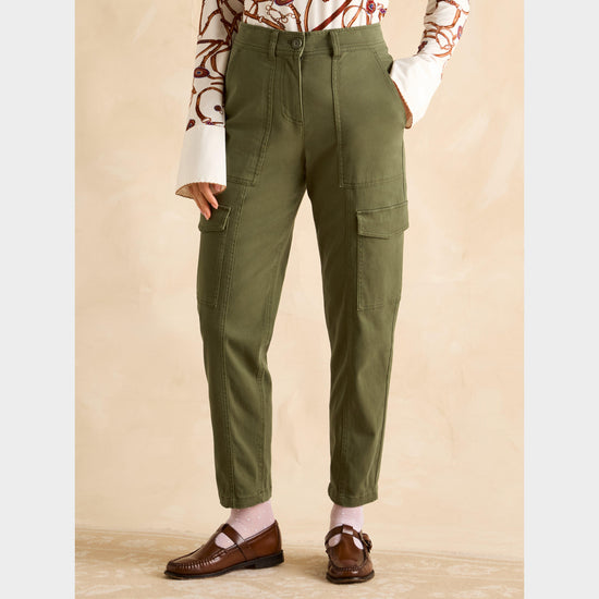 Women's Cargo Trousers Khaki