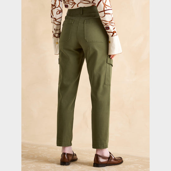Women's Cargo Trousers Khaki