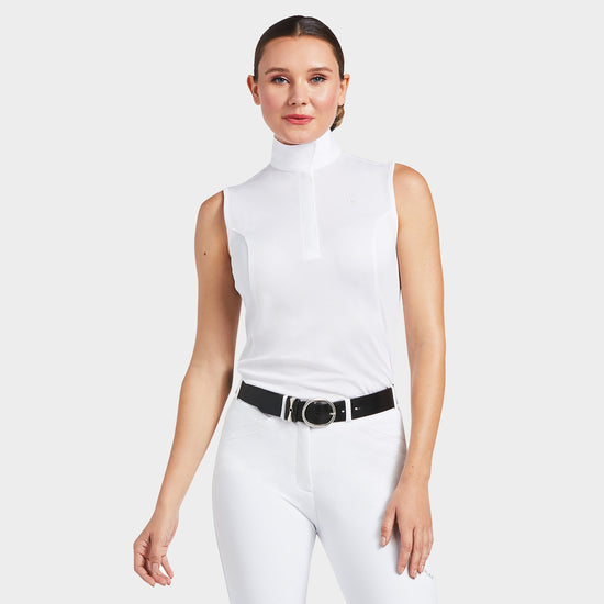 Women's Aptos Sleeveless Show Shirt White