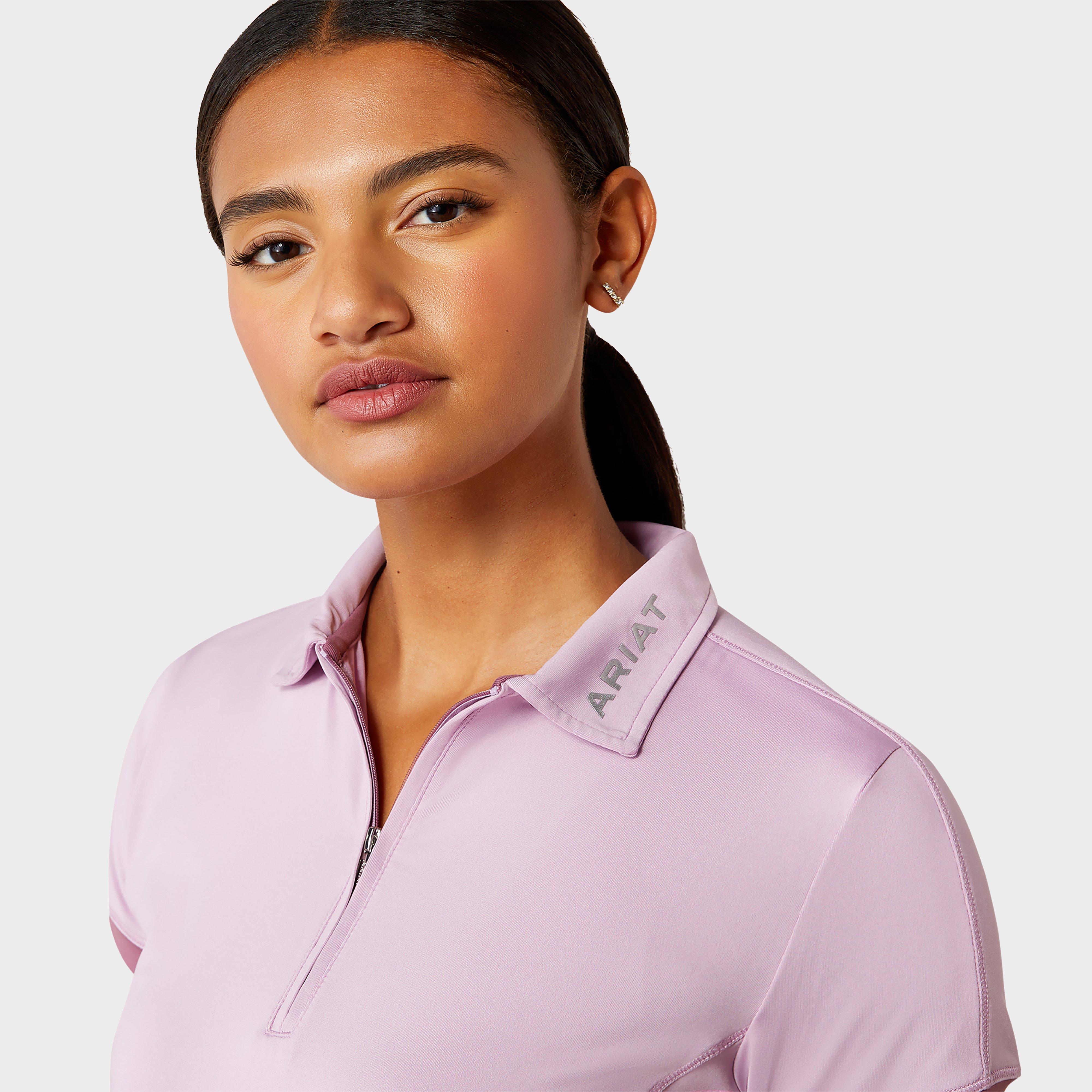 Womens Bandera 1/4 Zip Short Sleeved Polo Shirt