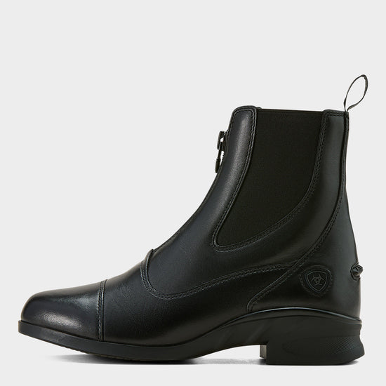 Women's Heritage Zip Paddock Boots Black