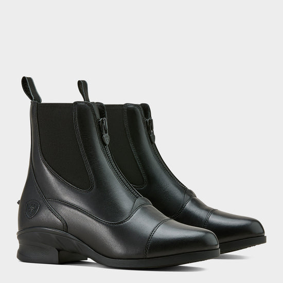 Women's Heritage Zip Paddock Boots Black