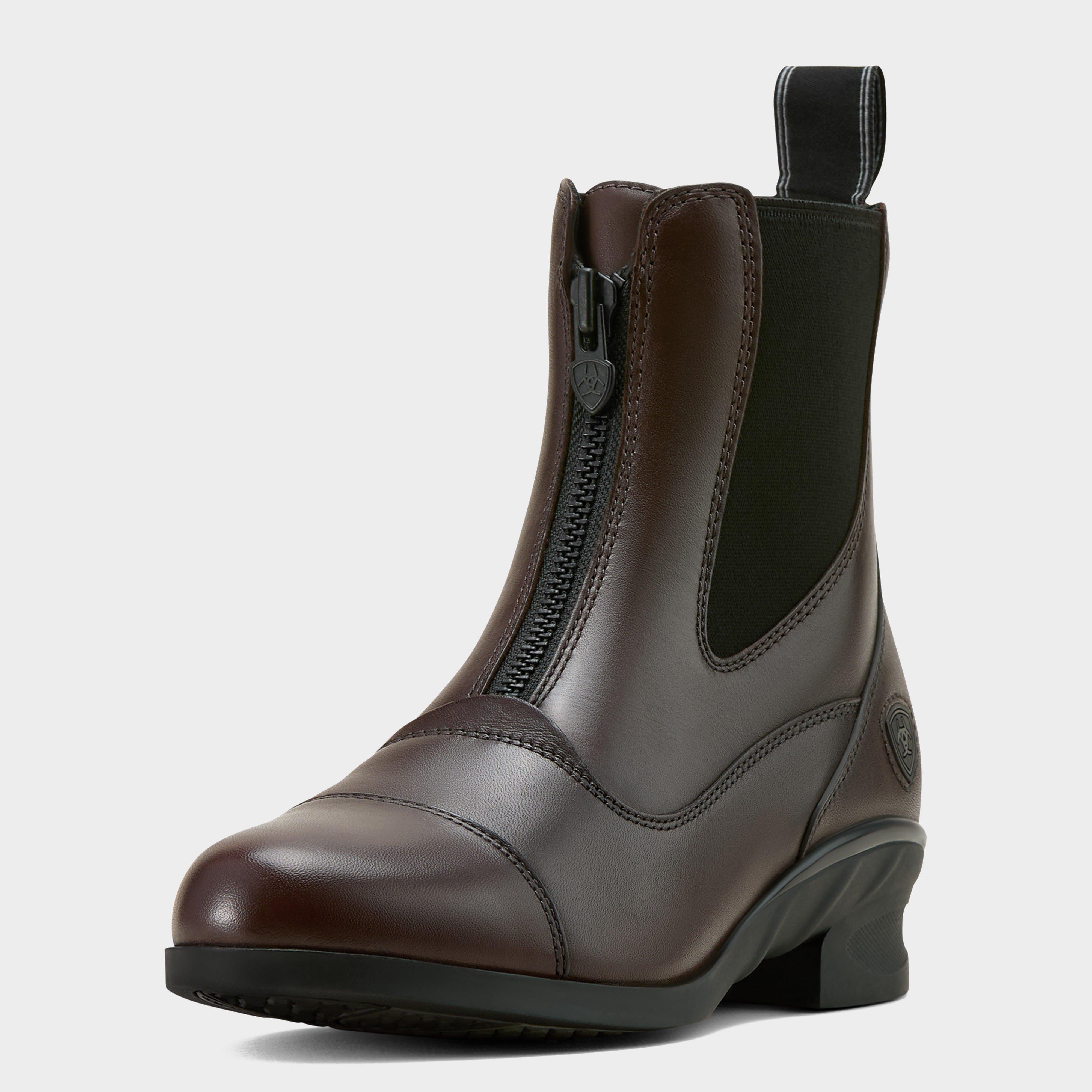 Women's Heritage Zip Paddock Boots Brown