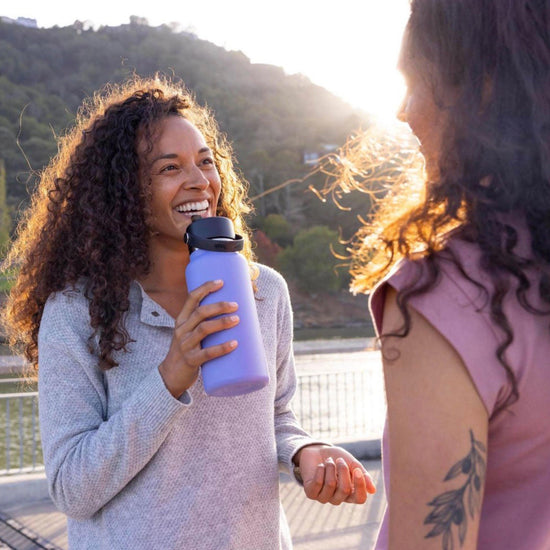 Wide Mouth with Flex Straw Cap Bottle 32oz