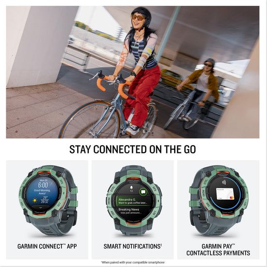 Instinct® 3 AMOLED 50mm Multi-Sport Smartwatch