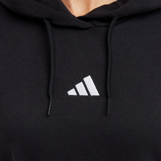 Women's Essentials 3-Stripes Full-Zip Fleece Hoodie