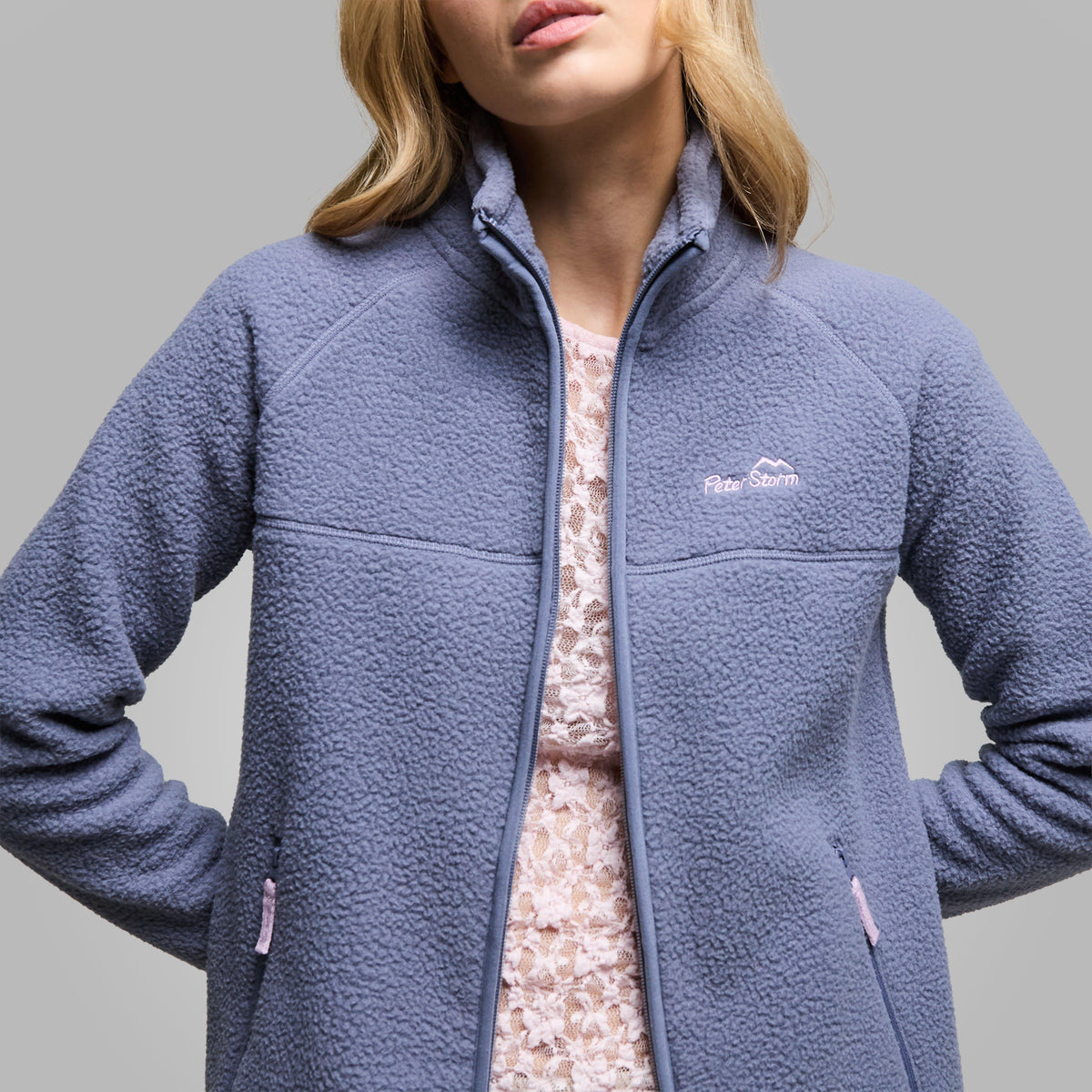 Women's Esk Full Zip Borg Fleece