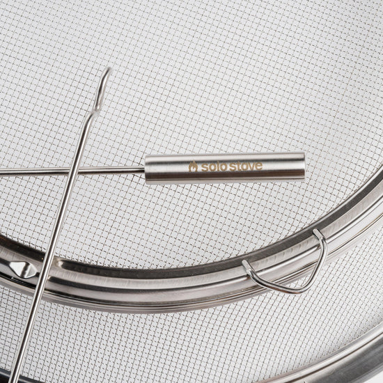 Firepit Spark Screen Shield