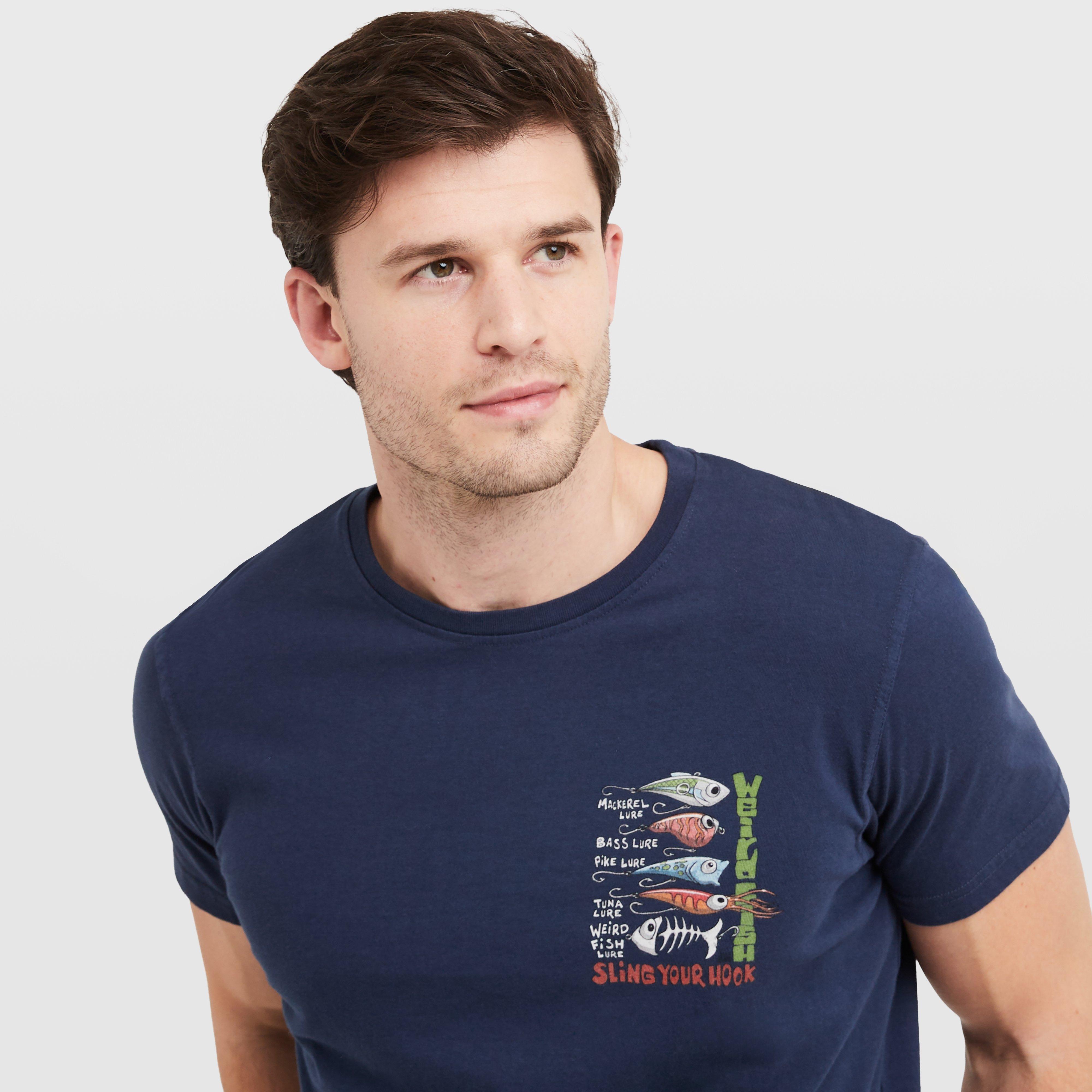 Men's Sling Your Hook Back Print Artist T-Shirt