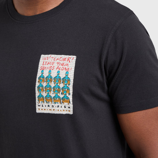 Men’s Hey Teacher Print T-Shirt