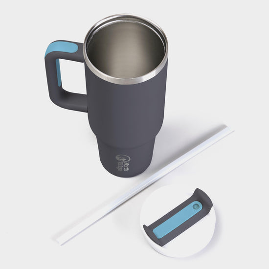 Cactus Duo Flow Tumbler with Straw 1.2L