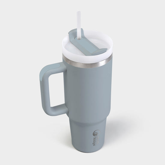 Cactus Duo Flow Tumbler with Straw 1.2L