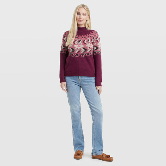 Women's Arelia Ikat Knitted Jumper