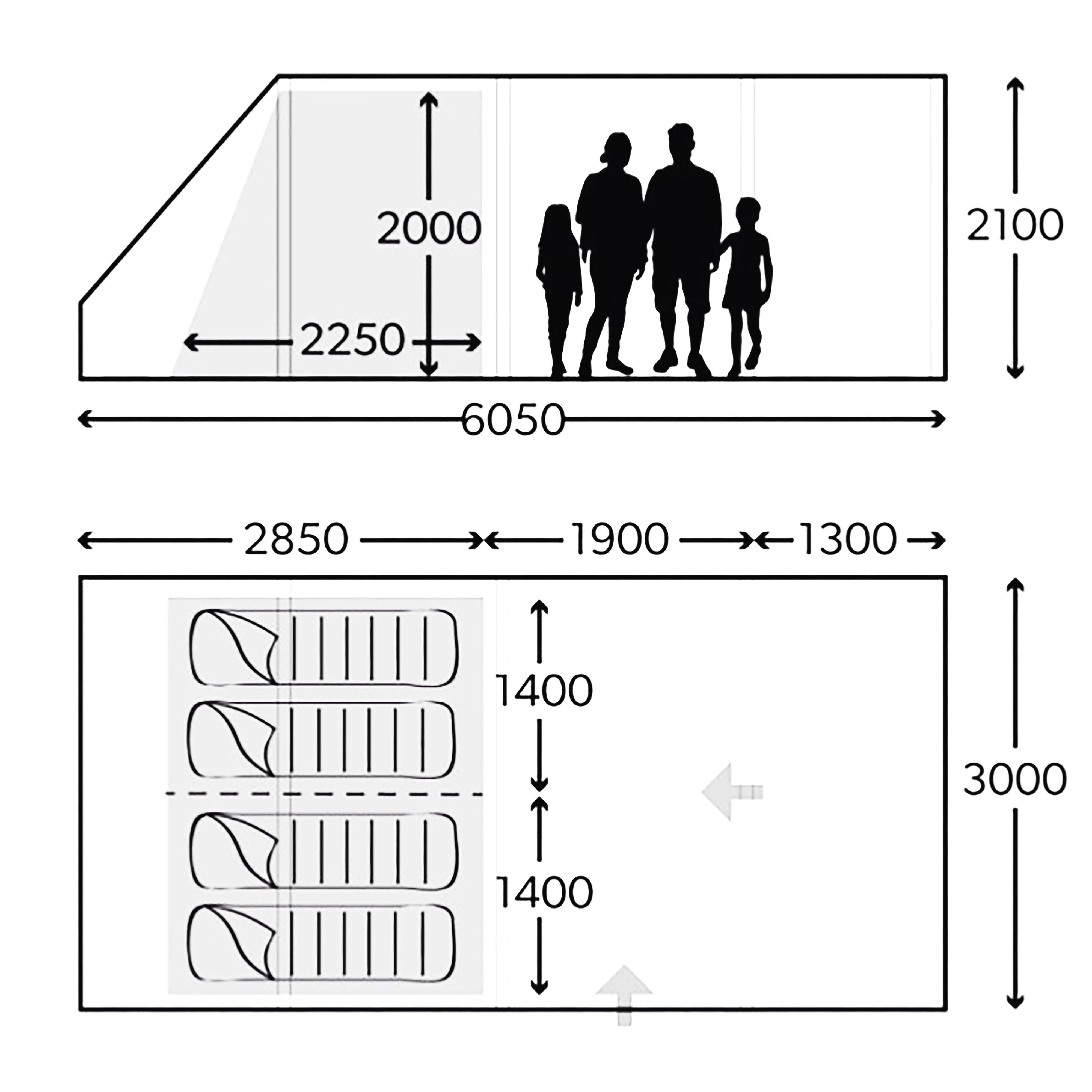 Rarotonga FTT 401 REDUX Inflatable Tent