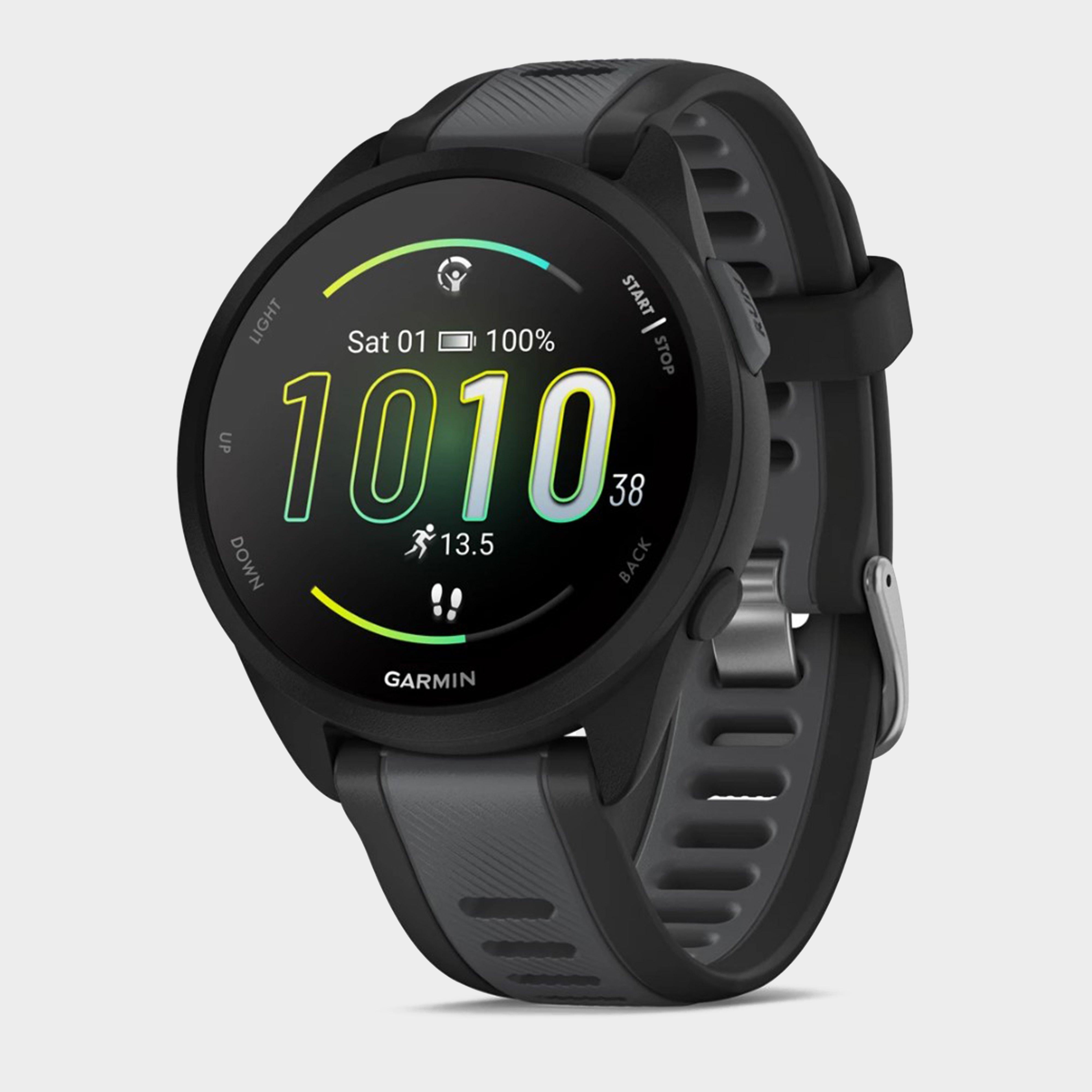 Black Garmin Forerunner® 165 GPS Music Edition Smartwatch – Blacks