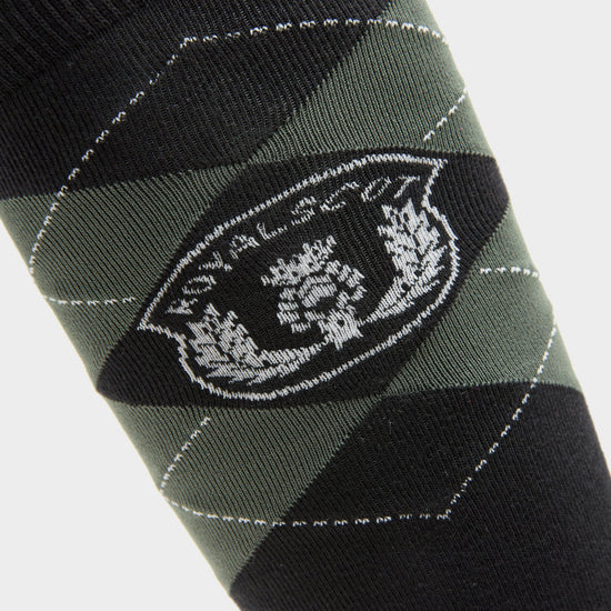 Women's Argyle Riding Socks