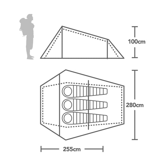 Refurbished Phoxx 3 Tent