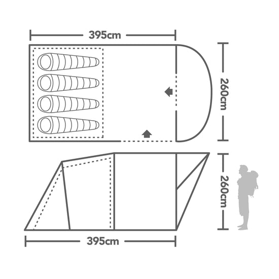 Refurbished Oregon 4 Tent