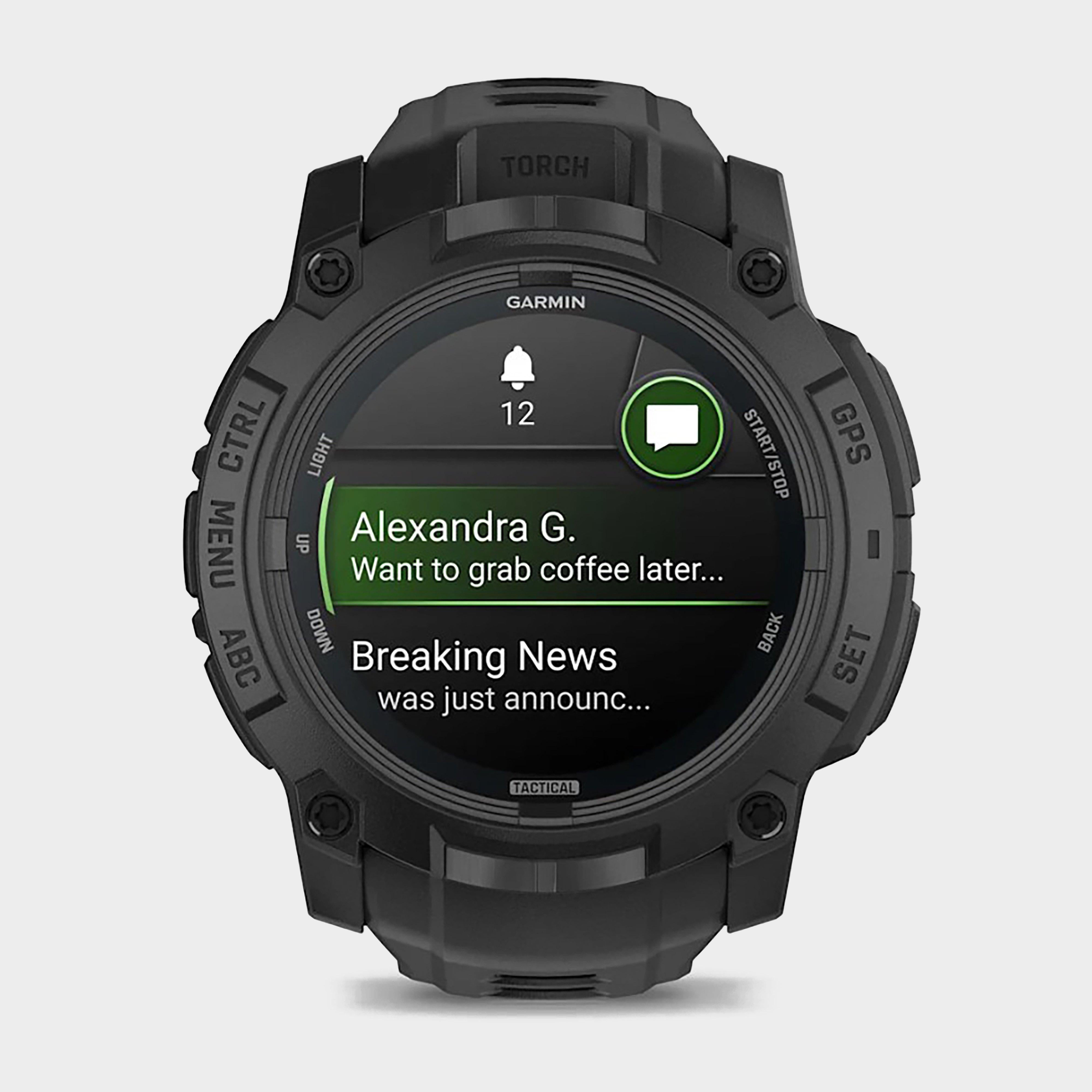 Instinct® 3 50mm AMOLED Tactical Edition Multi-Sport Smartwatch