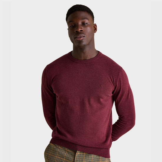 Men's Hillside Crew Neck Knitted Jumper