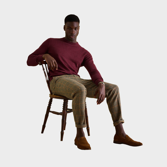 Men's Hillside Crew Neck Knitted Jumper