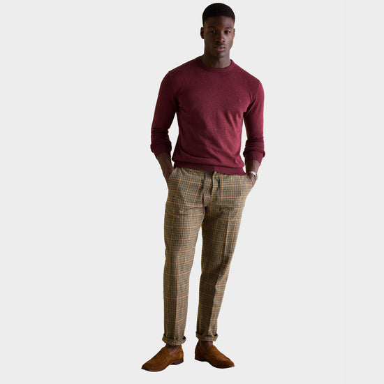 Men's Hillside Crew Neck Knitted Jumper