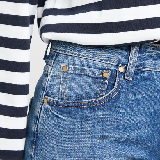 Women's Mid Relaxed Fit Mid-Rise Jeans