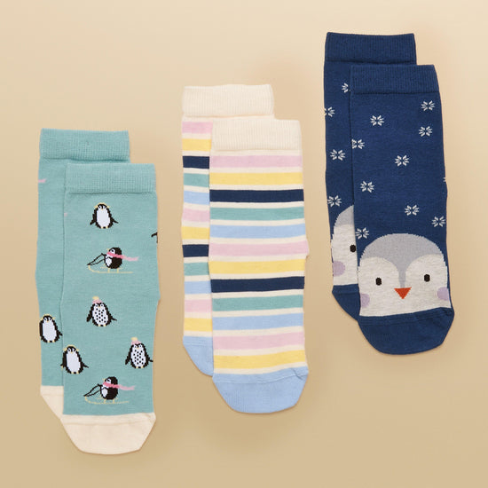 Kids' Neat Feet 3 Pack Socks