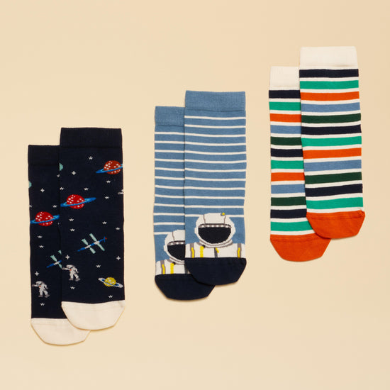 Kids' Neat Feet 3 Pack Socks