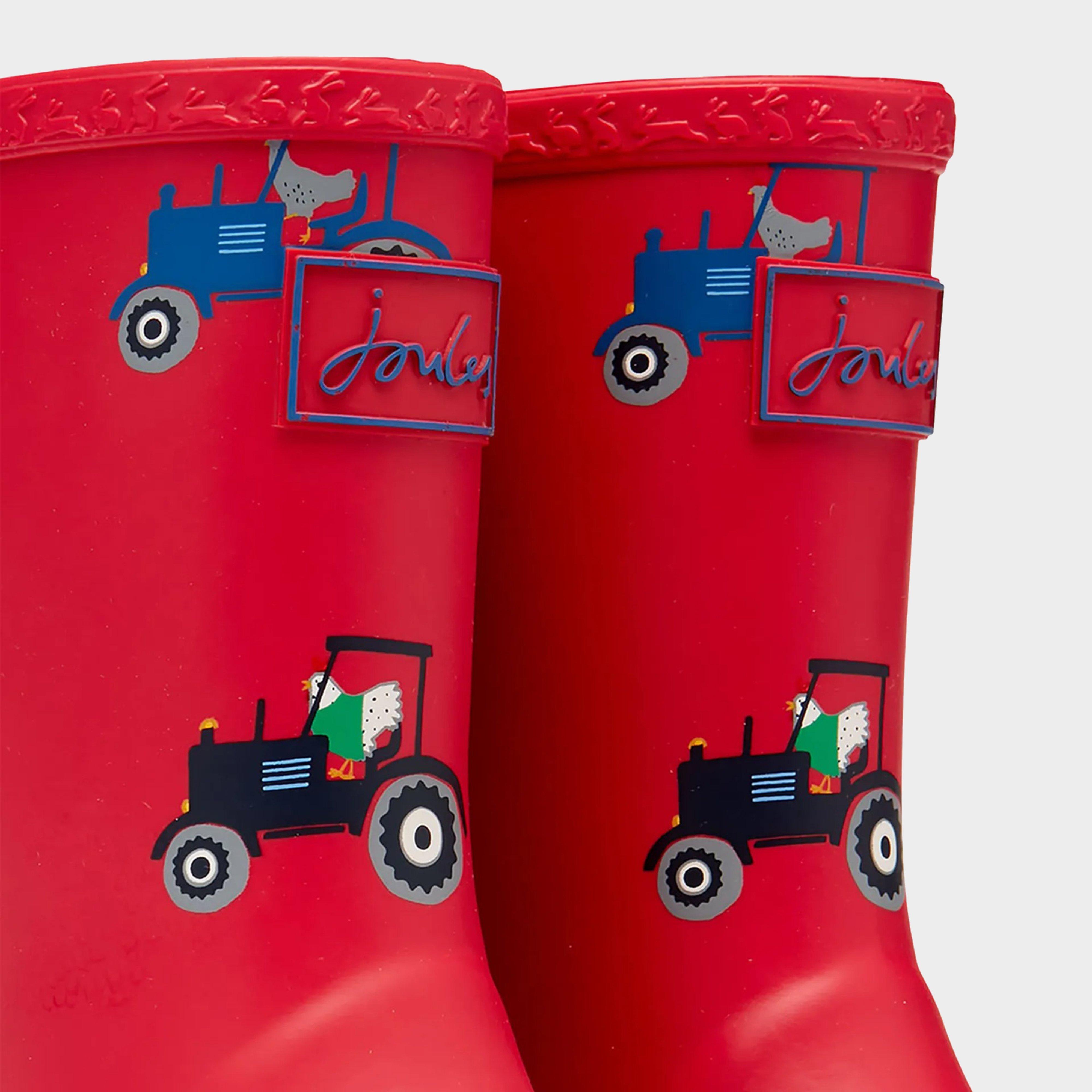 Kids' Roll Up Flexible Printed Wellies