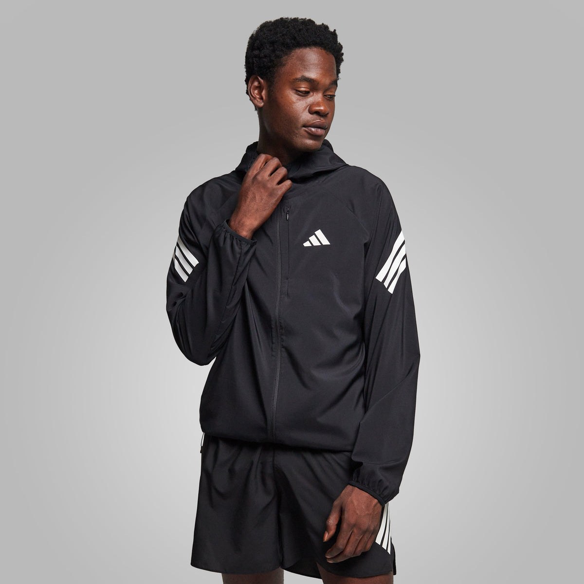 Men’s adi365 3-Stripe Iconic Hooded Jacket