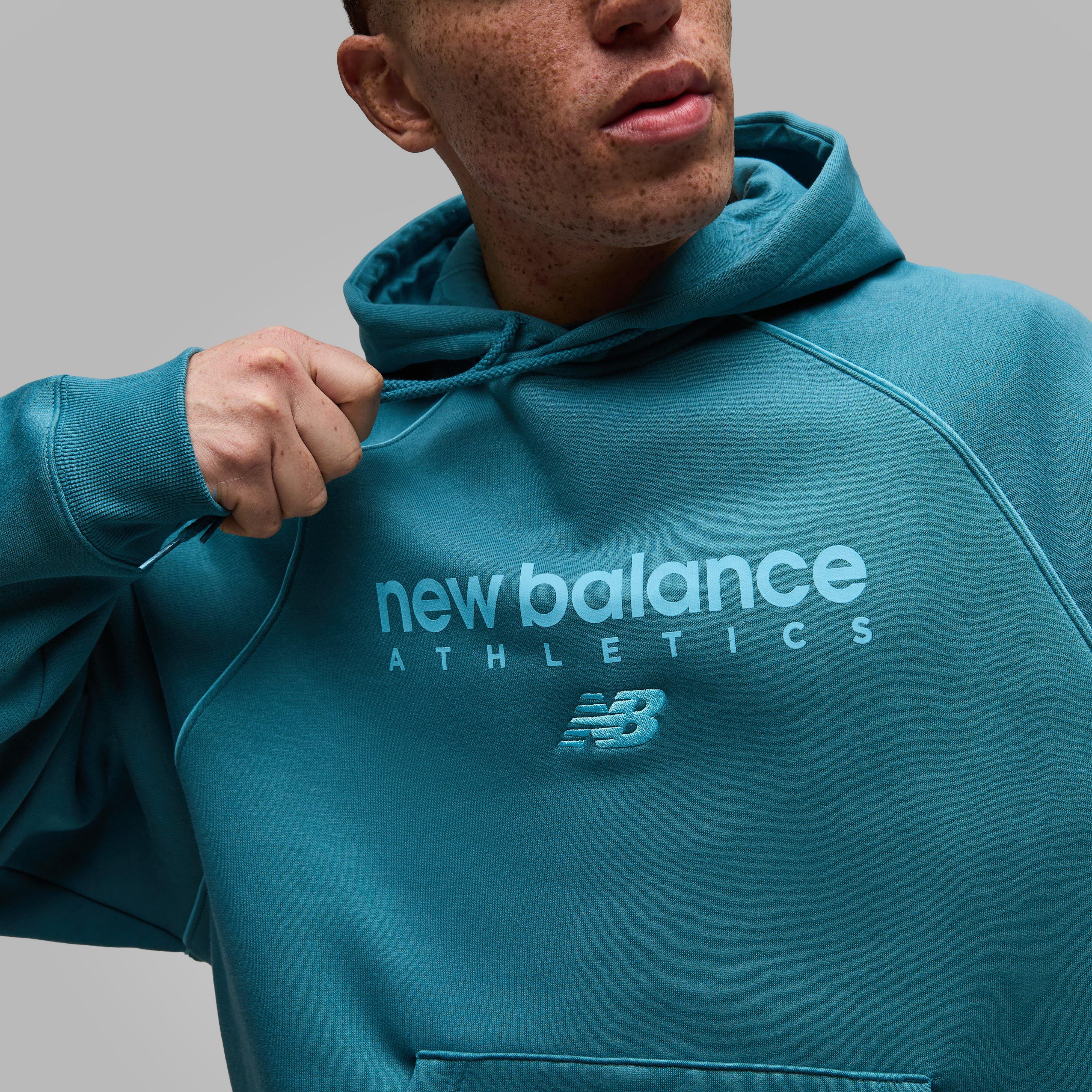 Men’s Linear Graphic Fleece Hoodie