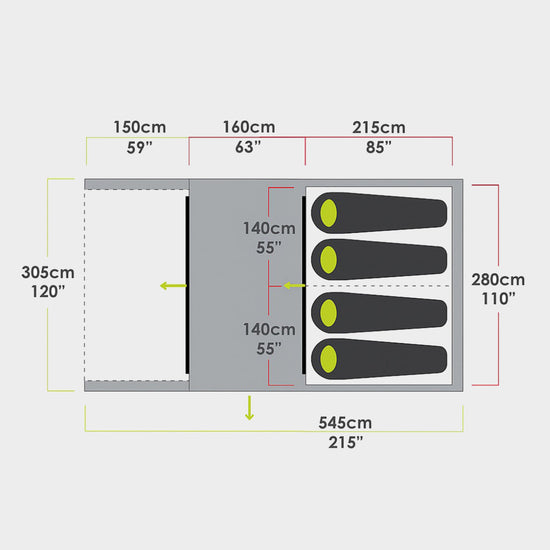 Evo TM V2 Inflatable Air Tent