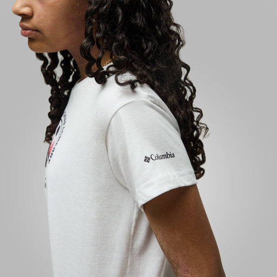 Girls' Mission Lake™ II Organic Cotton T-Shirt White