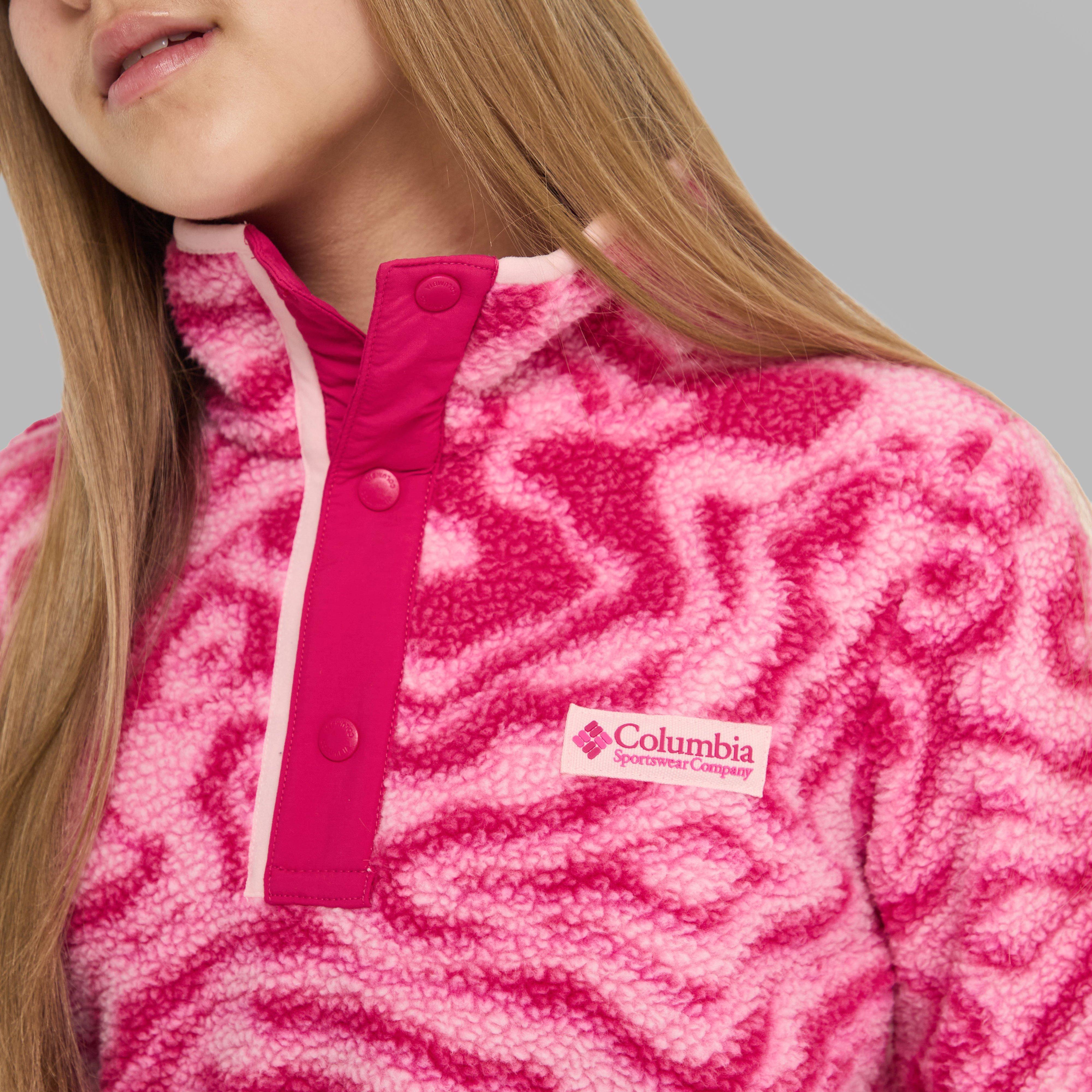 Kids' Helvetia™ II Sherpa Half Snap Printed Fleece