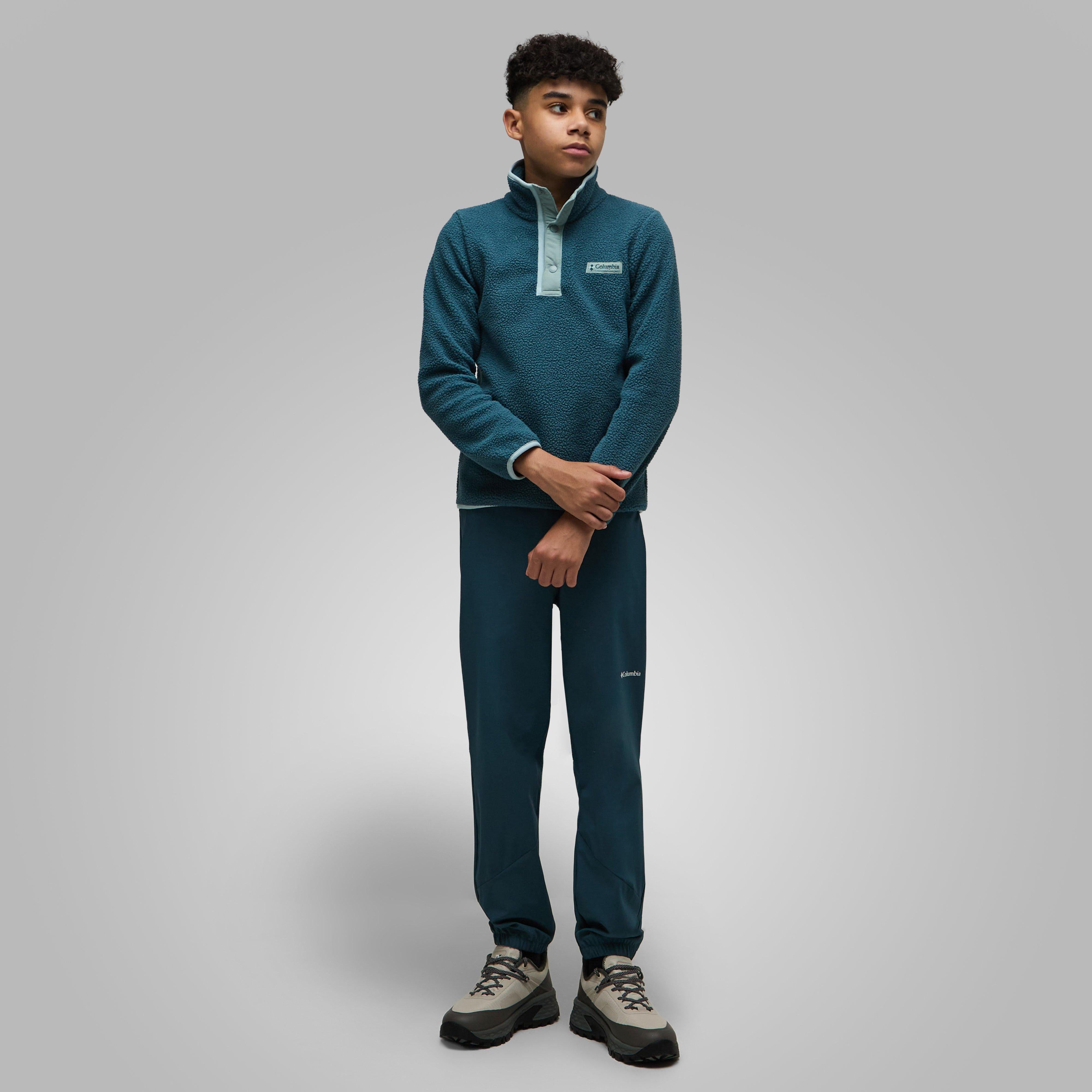 Junior Helvetia II Sherpa Half Snap Fleece Jacket