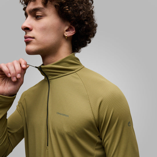 Men's Nosilife Solarshield+ Half Zip Top