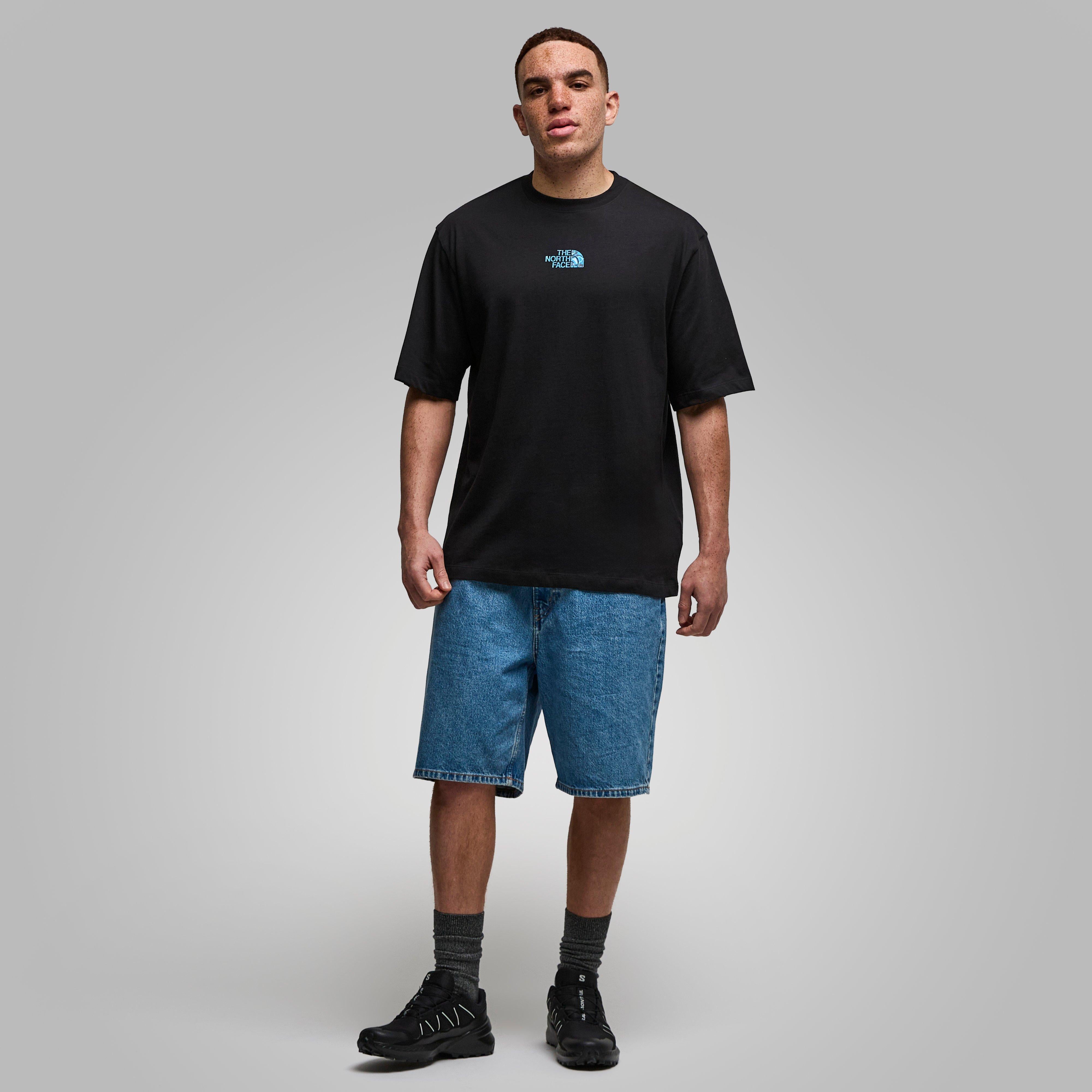 Men's Liquid NSE Box Oversized Graphic T-Shirt