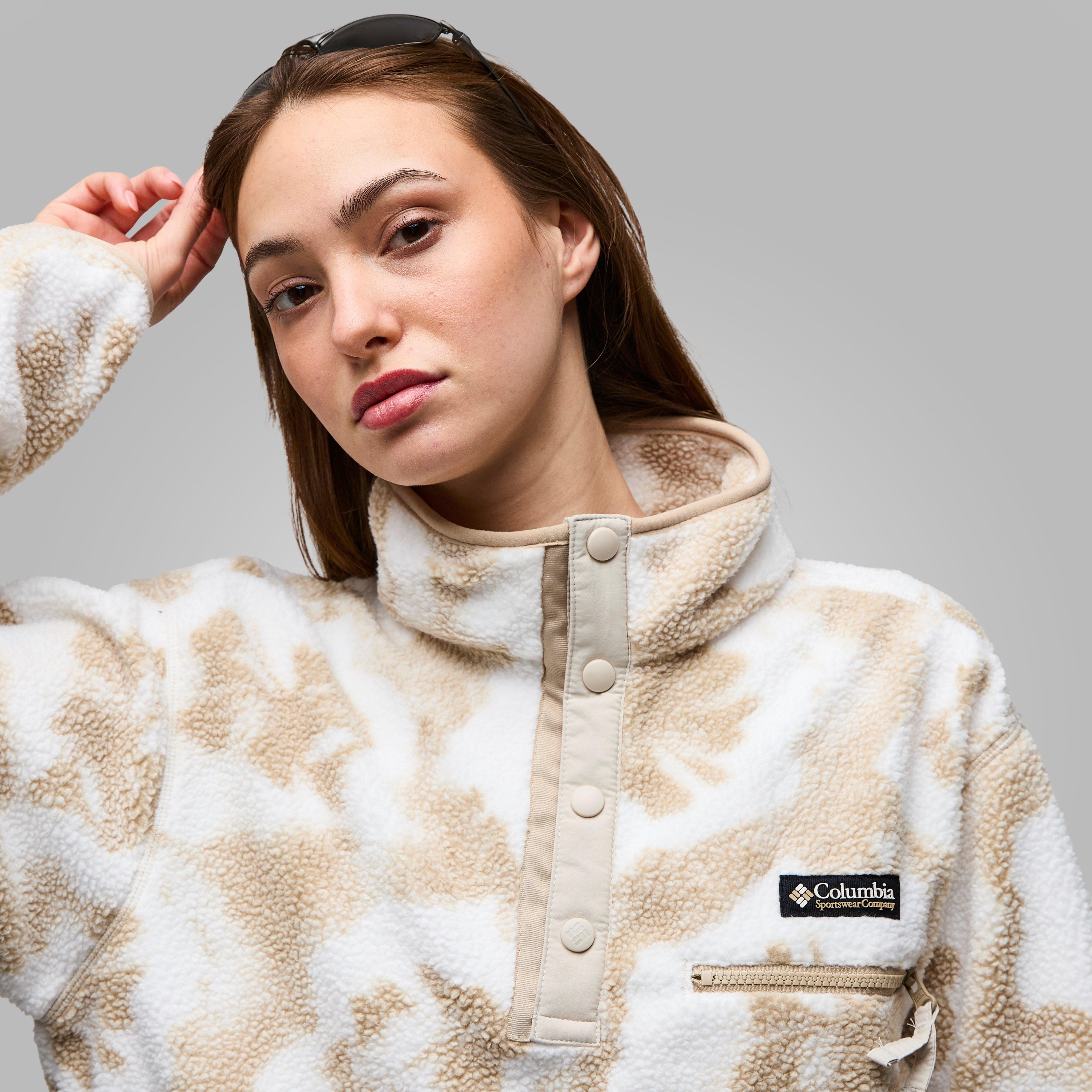 Women's Helvetia II Cropped Sherpa Half Snap Fleece
