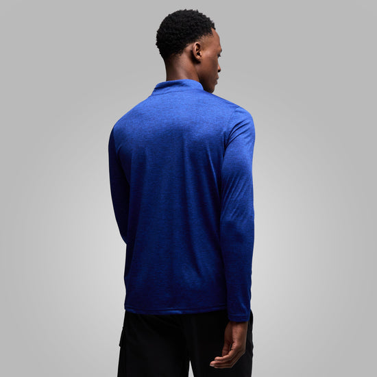 Men's Active Long Sleeve Zip Tee