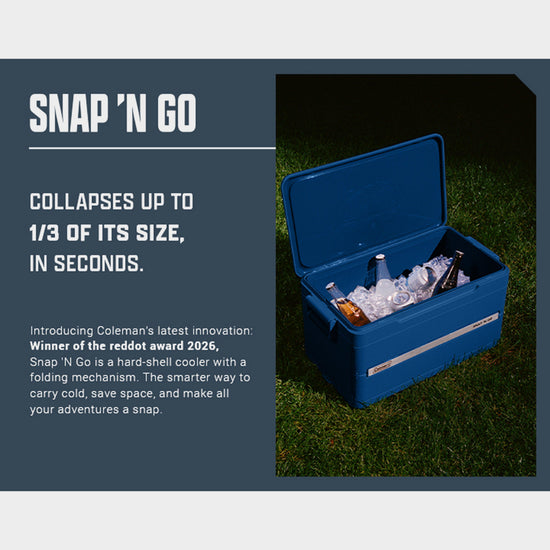 Snap N Go Collapsible Cool Box 55QT