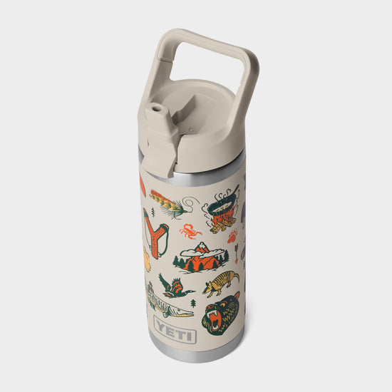 Rambler 18 oz Bottle With Straw Cap