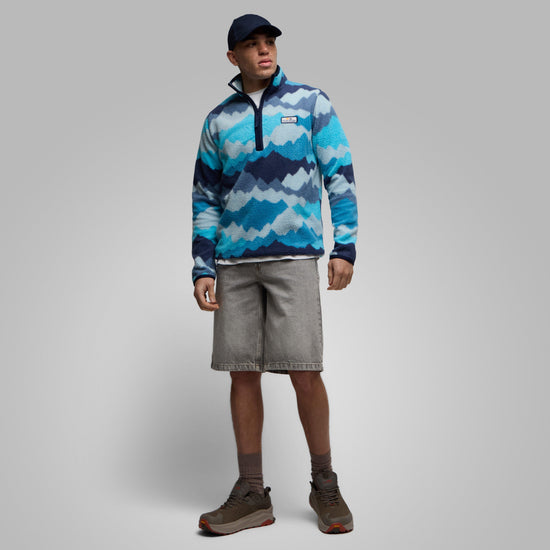 Men’s Vision Half-Zip Printed Fleece