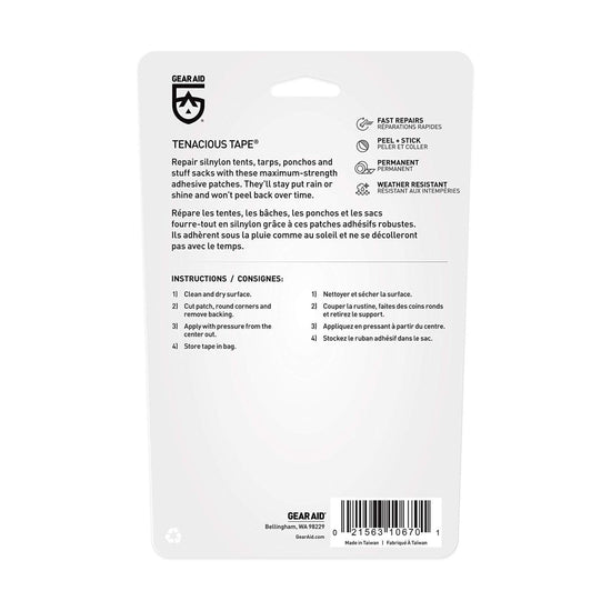 Tenacious Sealing and Repair Patches 4 Pack