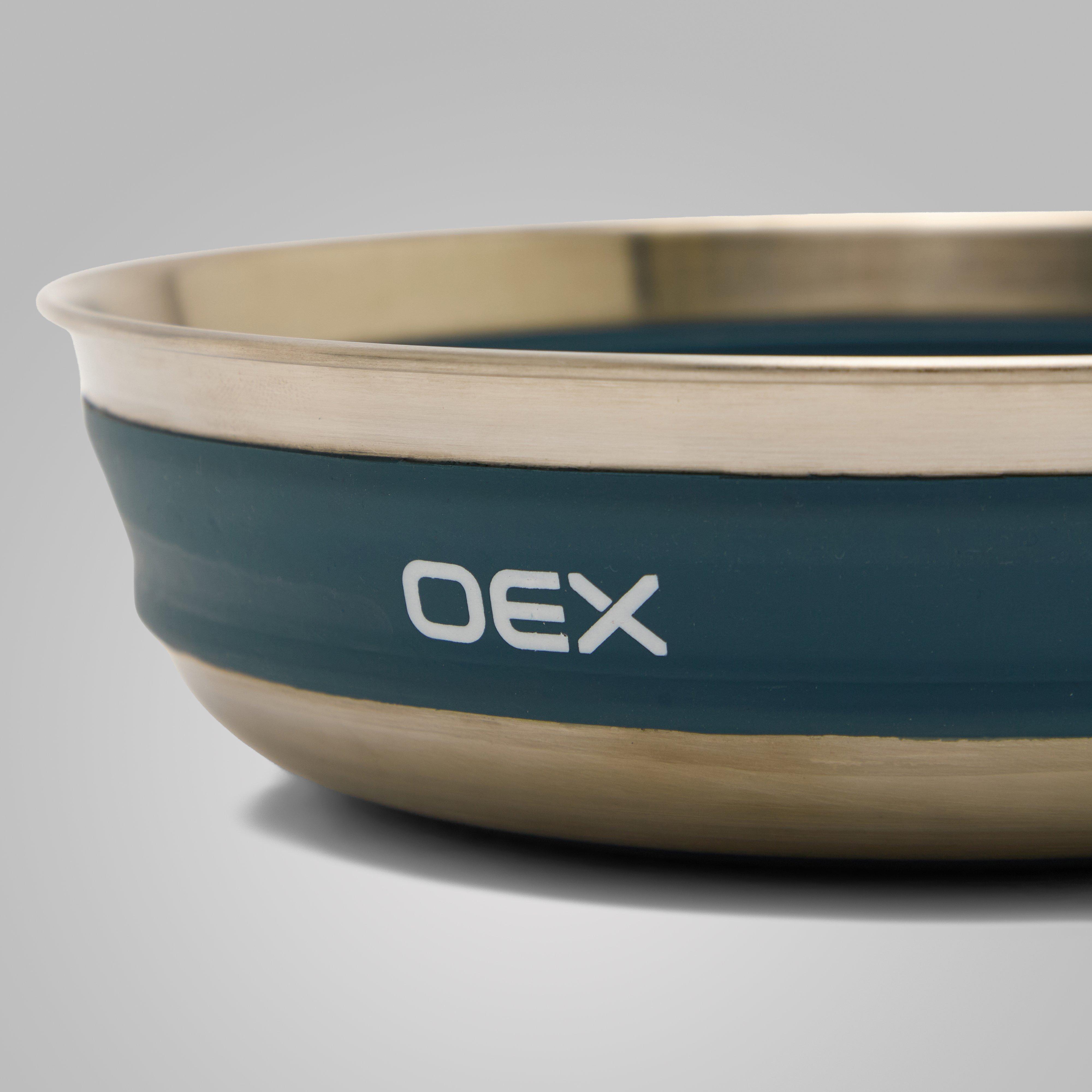 Ascent Large Stainless Steel Collapsible Bowl Large