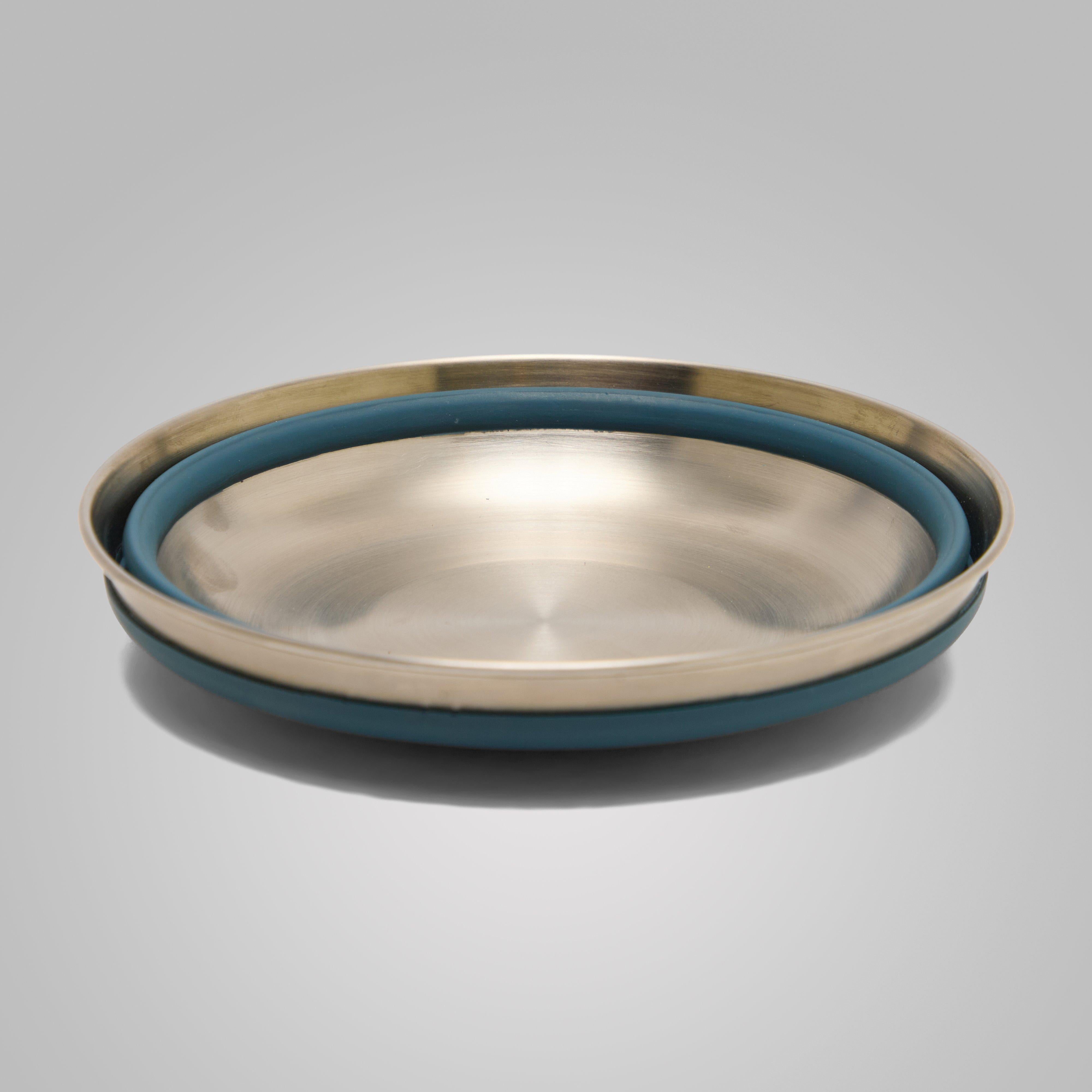 Ascent Medium Stainless Steel Collapsible Bowl