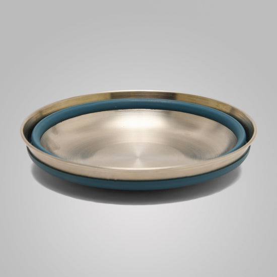 Ascent Medium Stainless Steel Collapsible Bowl